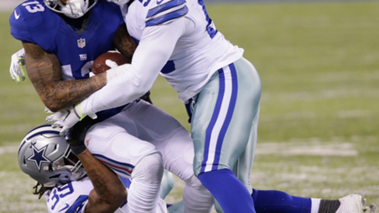 Giants Odell Beckham has been playing with injured thumb